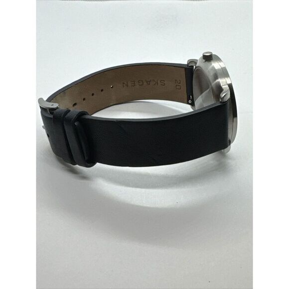 Skagen Hagen SKW6335 Women\'s Black Leather Analog Dial Quartz Wrist Watch JNA921 main image 9